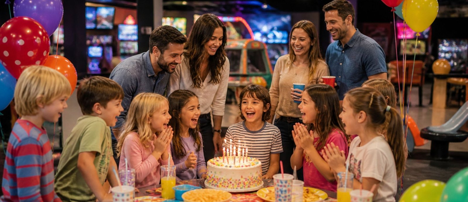 Kids birthday party celebration with games and food in Cambridge New Zealand